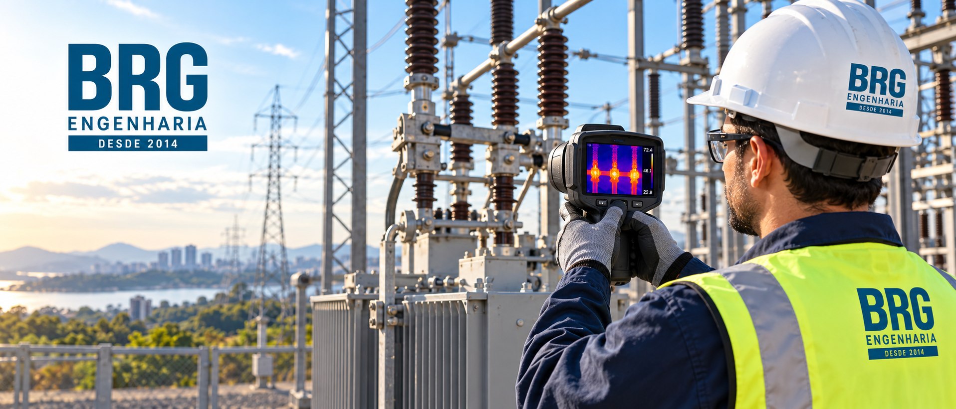 Inspeção termográfica elétrica